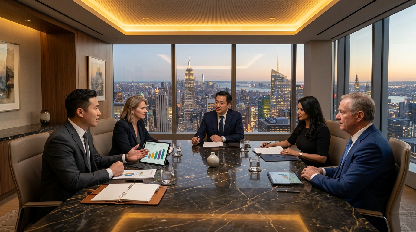 Executive Wealth Management Boardroom Strategy
